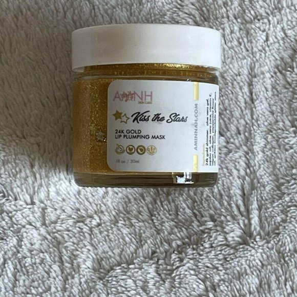 AMNH Kiss the Stars 24k Gold Lip Plumping Mask 1oz - Picture 1 of 4